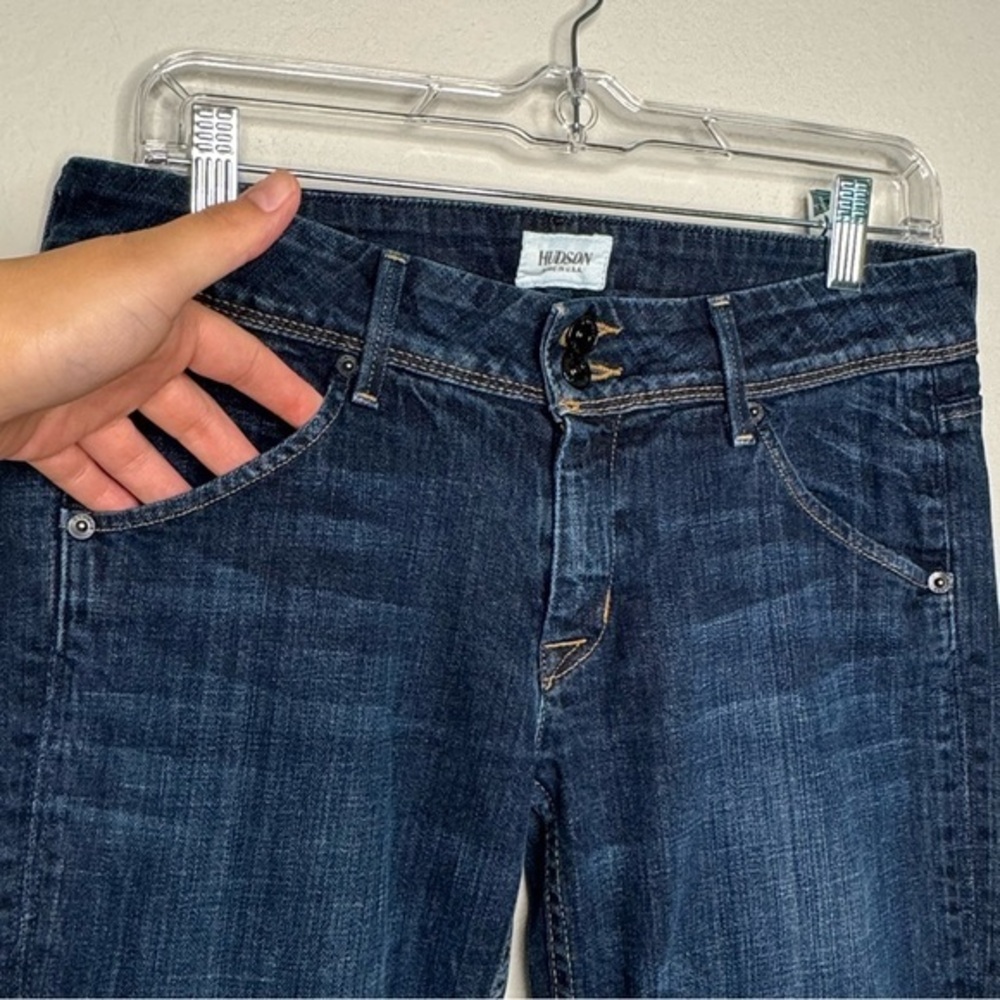 Hudson Made‎ in USA Dark Wash Skinny Jeans- Sz 27 - Picture 5 of 11
